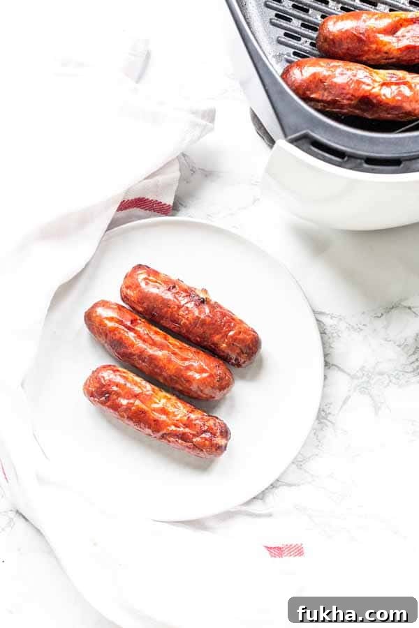 How to Cook Crispy Sausages in an Air Fryer 6 Yes, you can grill sausages without a barbecue, grill or grill pan and still get that tasty grill taste. Make these Air Fryer sausages and you will be surprised how good they taste and how easy it is to make.