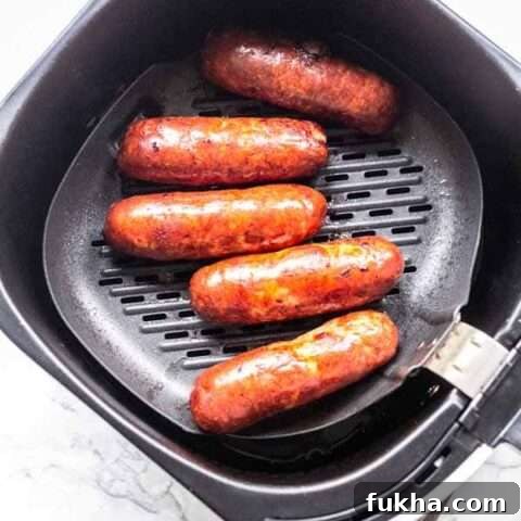 How to Cook Crispy Sausages in an Air Fryer 9 Yes you can grill sausages without a barbecue, grill or grill pan and still get that tasty grill taste. Make these Air Fryer sausages and you will be surprised how good they taste and how easy it is to make. Want to try?