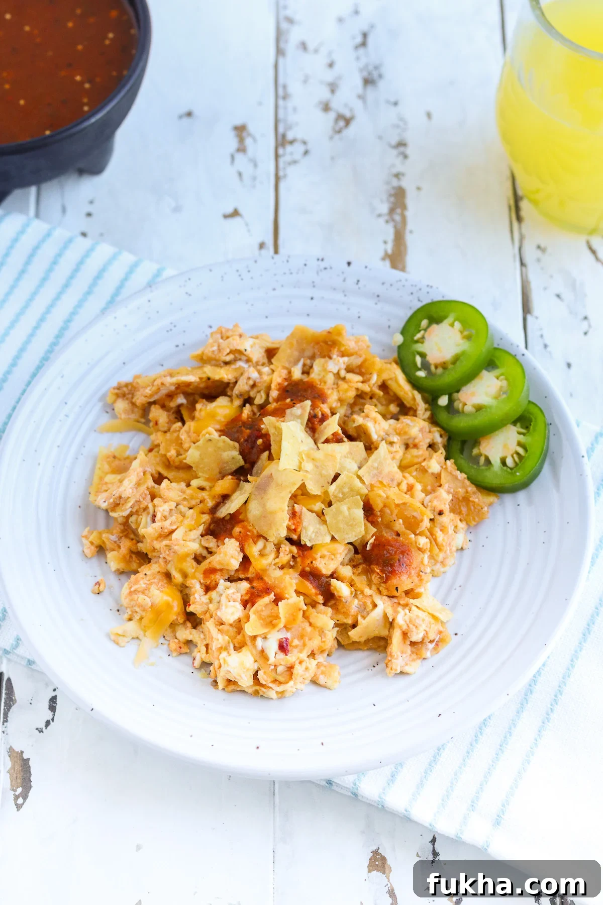 additional plate of migas