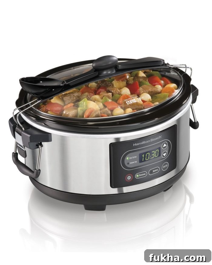 Slow cooker perfect for tailgate parties