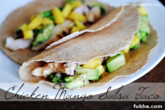 Chicken Mango Salsa Taco11