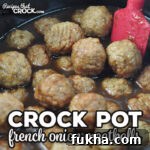 Recipe Roundup: Fresh Picks from Newsletter Issue 688 3 Crock Pot French Onion Meatballs served with sauce