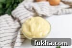 bowl of homemade blender mayonnaise