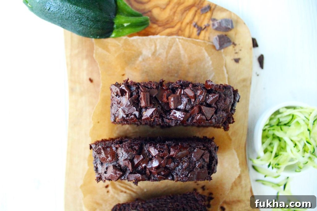 Whole Wheat Double Chocolate Zucchini Bread 2 Whole Wheat Double Chocolate Zucchini Bread