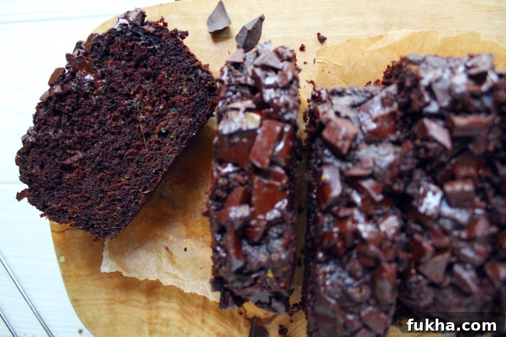 Whole Wheat Double Chocolate Zucchini Bread 4 Whole Wheat Double Chocolate Zucchini Bread