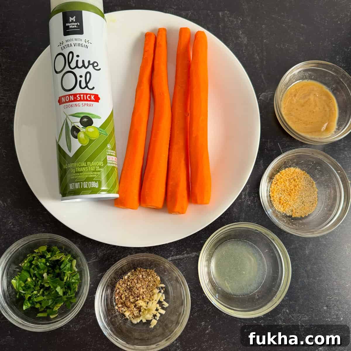 air fryer whole carrots ingredients