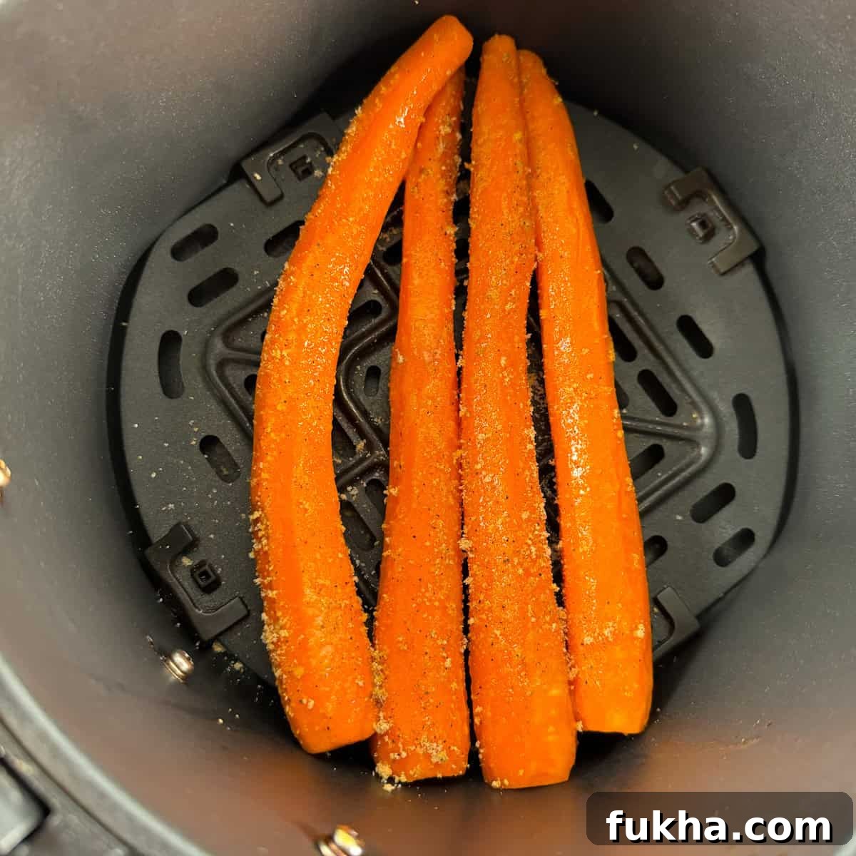 whole carrots in air fryer