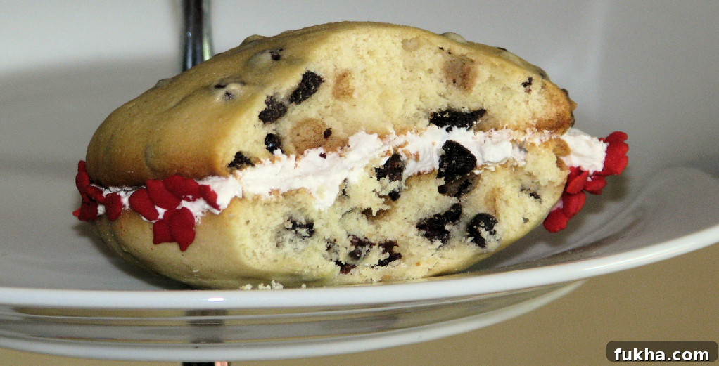 Whoopie pies close-up