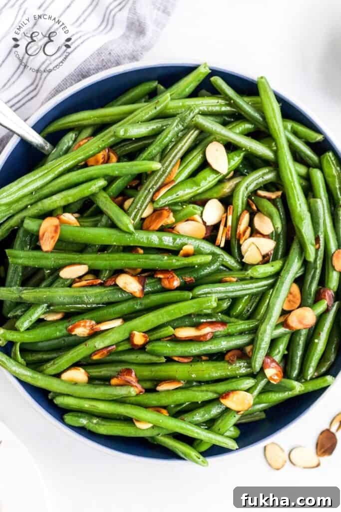 Green Beans Almondine