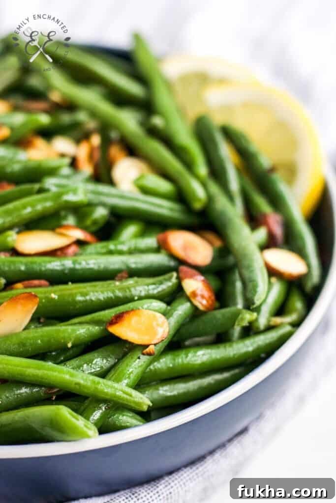 Green Bean and Almonds Recipe