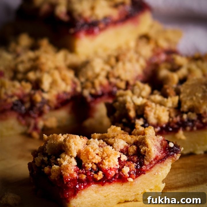 Dessert Pairing: Cherry Shortbread Crumble Bars