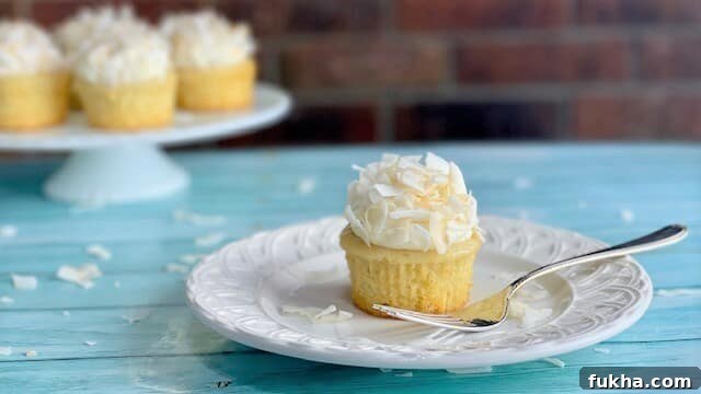 Coconut Cream Cupcake