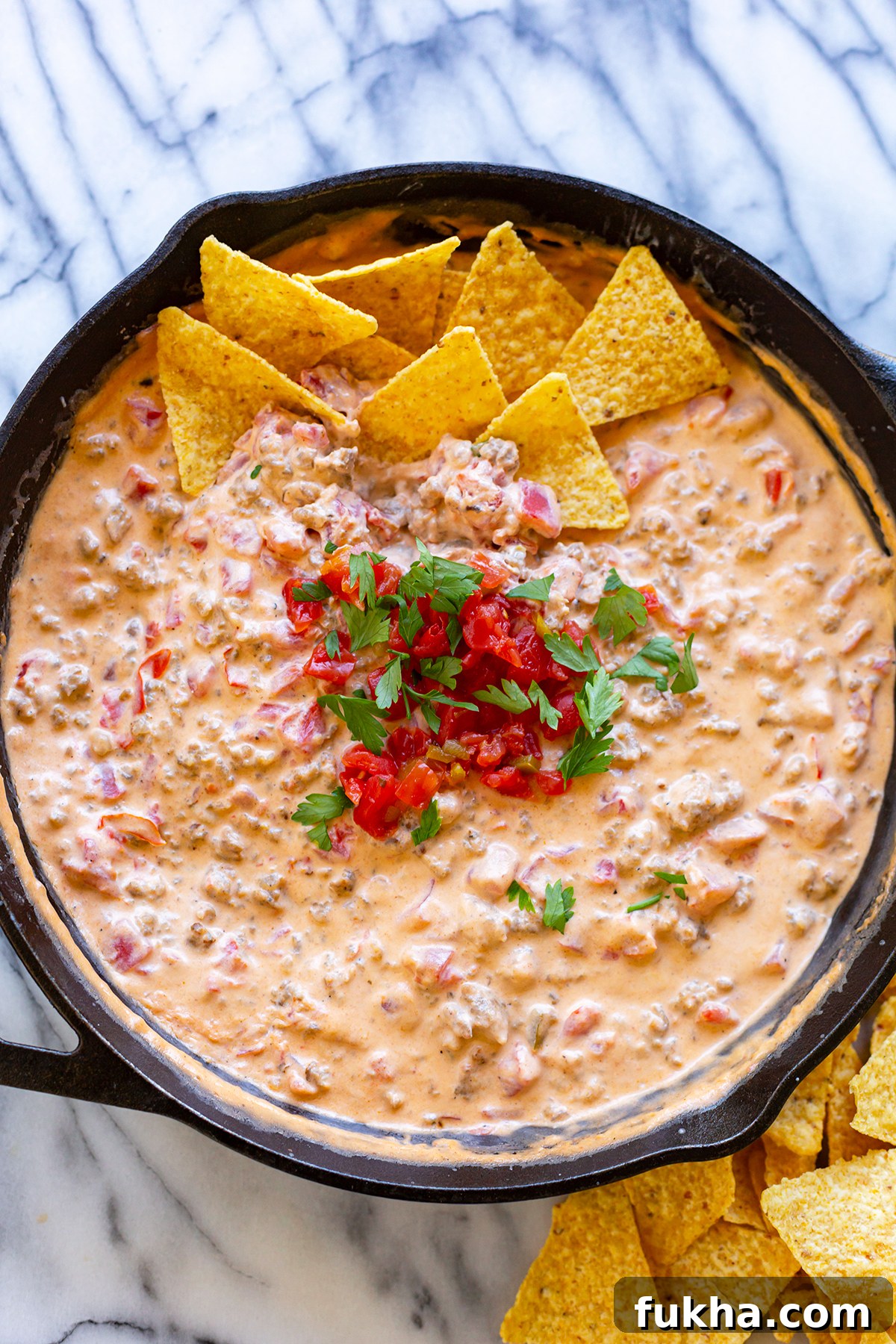 Cream Cheese Sausage Dip with Rotel