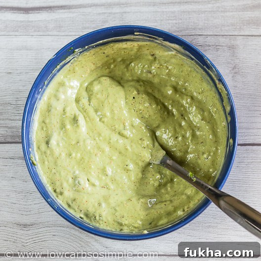 1-Ingredient Zero-Carb Chips with Spicy Cajun Avocado Mayo 15 Spicy Cajun Avocado Mayo; Ready! | Low-Carb, So Simple