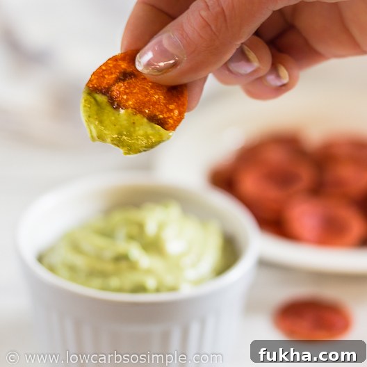 1-Ingredient Zero-Carb Chips with Spicy Cajun Avocado Mayo 17 1-Ingredient 1-Minute Zero-Carb Chips + Spicy Cajun Avocado Mayo | Low-Carb, So Simple