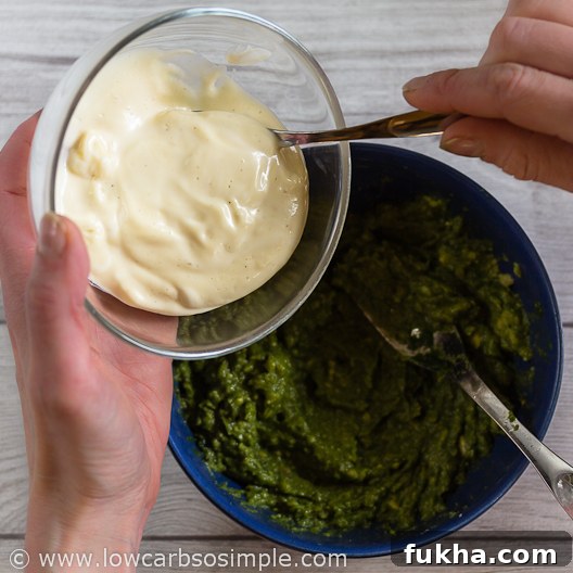 1-Ingredient Zero-Carb Chips with Spicy Cajun Avocado Mayo 10 Spicy Cajun Avocado Mayo; Adding Mayo | Low-Carb, So Simple