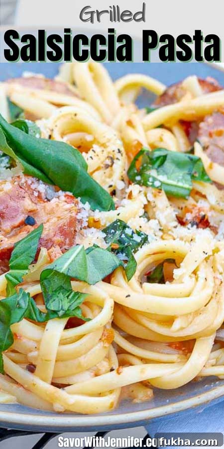 Grilled Italian Sausage Pasta 7 grilled salsiccia pasta pinterest image