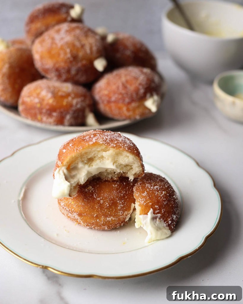 Yuzu Cream Milk Bread Donuts Recipe 6 Hokkaido Milk Bread Doughnuts