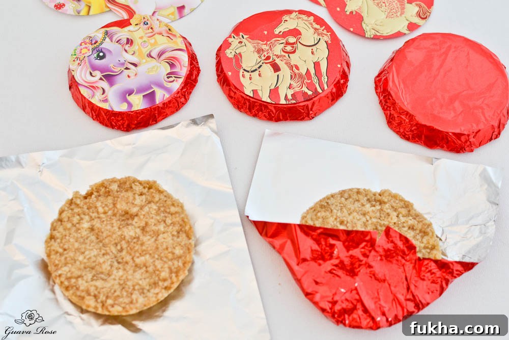 Wrapping shortbread oatcakes